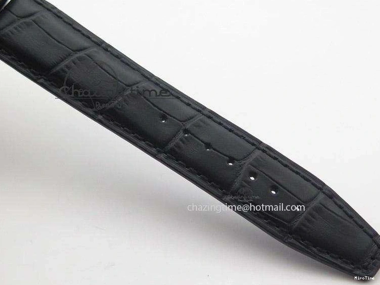 MIROTIME 0516 Mark XVI 1:1 Best Edition MK Maker SS Black Dial A2892 On Black Leather Strap Chic 7371
